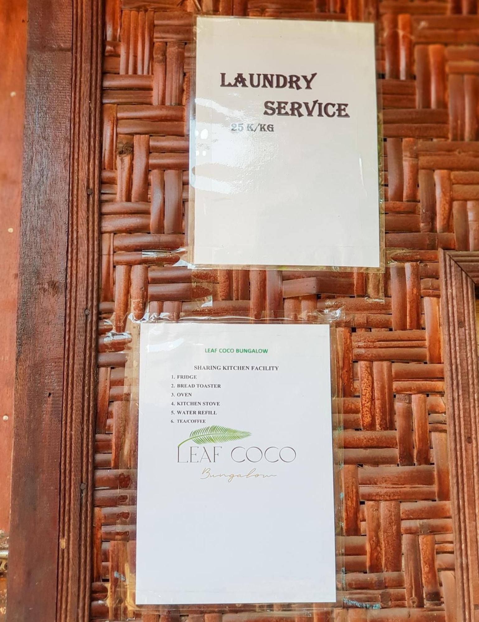 Leaf Coco Bungalow غيلي آير المظهر الخارجي الصورة
